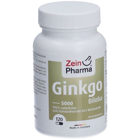 Zeinpharma® Ginkgo Biloba Kapseln 100 Mg 120 St Shop Apotheke At