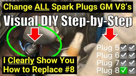 Definitive Visual Guide Change ALL Spark Plugs EVEN 8 On Chevy GMC