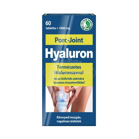 Dr Chen Porc Joint Hyaluron Tabletta X Reformhaz Unas Hu