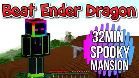 How To Beat Ender Dragon Seed Template Spooky Mansion Minecraft YouTube