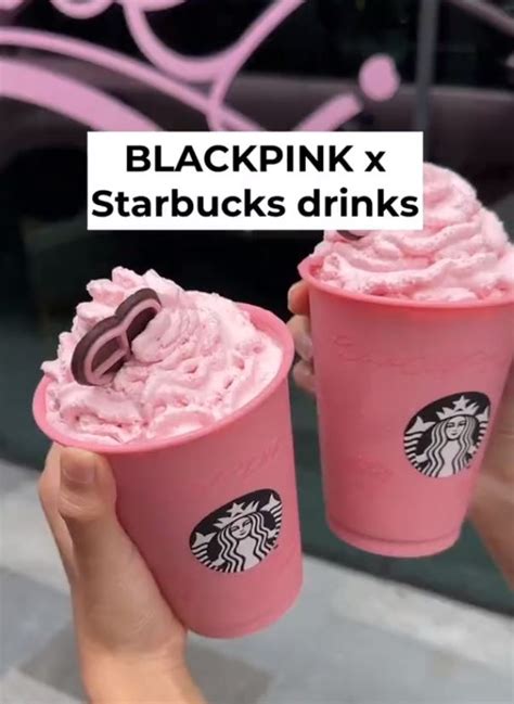 Blackpink Frappuccino Starbucks Secret Menu