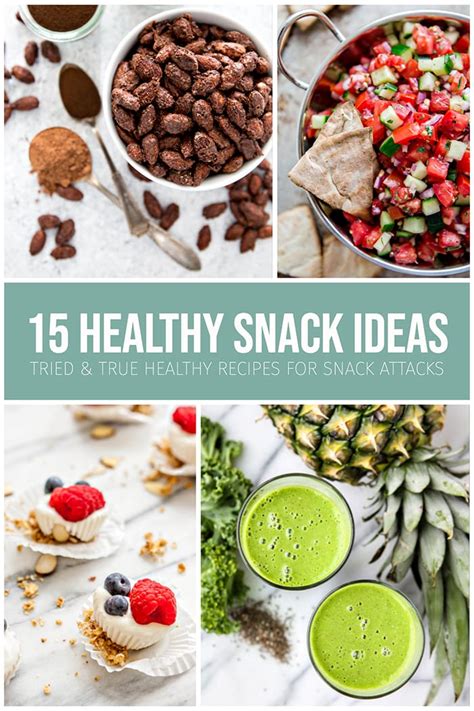 15 Healthy Snacks Recipes | Good Life Eats