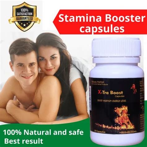 Stamina Booster Capsules X Sexual Health Supplement Packaging Size 30