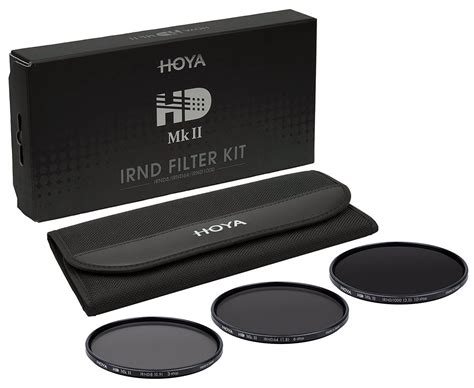 Hoya Irnd Hd Mk Ii Filter Kit Nd8 Nd64 Nd1000 55mm Hoya Filters