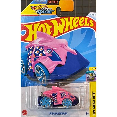 風火輪 Hot Wheels M N NETFLIX 影集 怪獸魚 PIRANHA TERROR 蝦皮購物