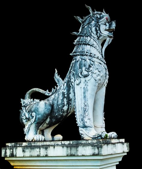 Free Images Isolated Monument Statue Lion Gargoyle Sculpture