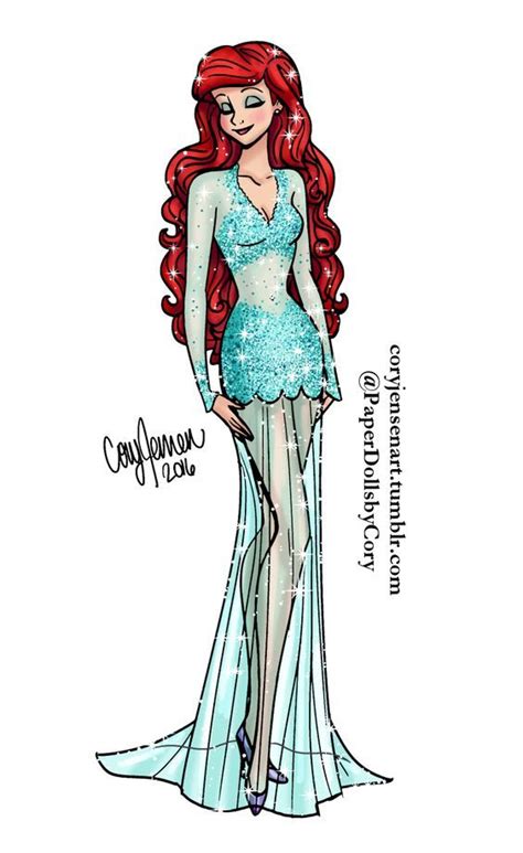 Pin By Llitastar On Princesa Ariel Disney Princess Fashion Disney Art Style Disney Art