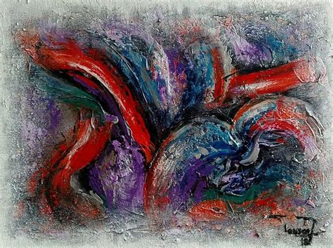 Abstraction Vulgar Painting by Tauseef Anwar - Fine Art America