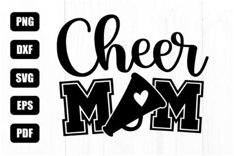 Cheer Mom Svg Cheerleader Mom Life Svg Graphic By Litkedesigns · Creative Fabrica