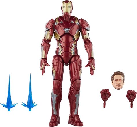 Hasbro Marvel Legends Series Iron Man Mark 46 Captain America Civil