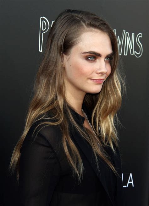 CARA DELEVINGNE at Paper Towns Live Concert at Youtube Space in Los Angeles – HawtCelebs