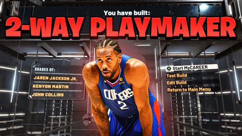 Way Playmaker Build Nba K This All Around Build Will Be The Best