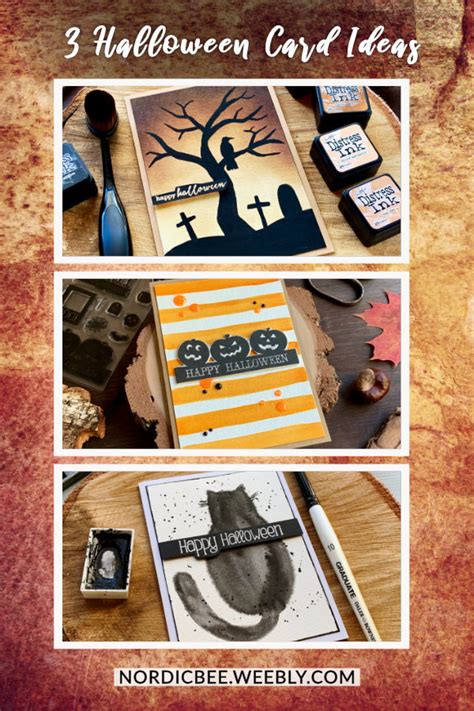 Handmade Card Ideas For Halloween - NordicBee