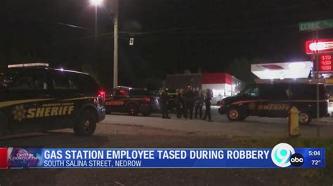 Gas Station Employee Tased During Robbery