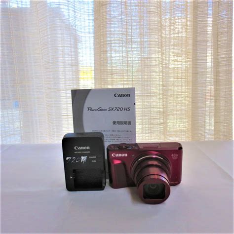 Yahoo オークション 美品 キャノン Canon Powershot Sx720hs レッド