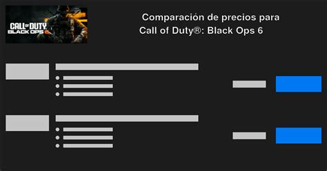 Compra Call Of Duty Black Ops 6 Barato Compara Precios