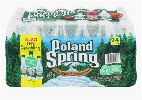 Poland Spring Water Bottle, HD Png Download - kindpng