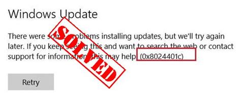 [fixed] Windows Update Error 0x8024401c In Windows 10 11 Driver Easy