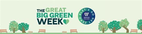 Great Big Green Week! | Weston College