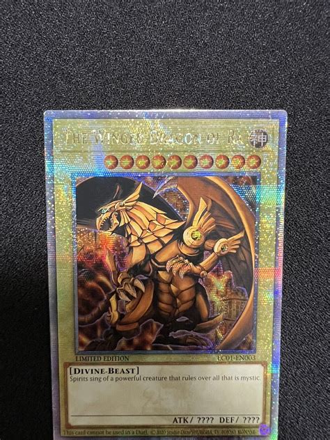 Mavin Yugioh Quarter Century Secret Rare LC01 EN003 The Winged Dragon