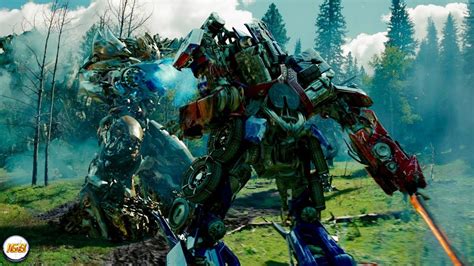 Transformers 2 - Transformers 2 Revenge Of The Fallen Forest Battle with Deleted Scenes ...