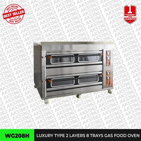 Jual Oven Gas Pemanggang Roti Dan Makanan Deck Loyang Wg H