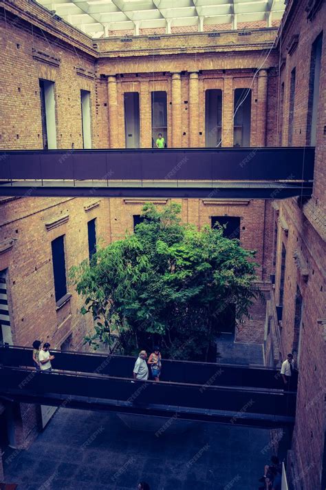 Premium Photo | A beautiful view of Pinacoteca located in Sao Paulo Brazil