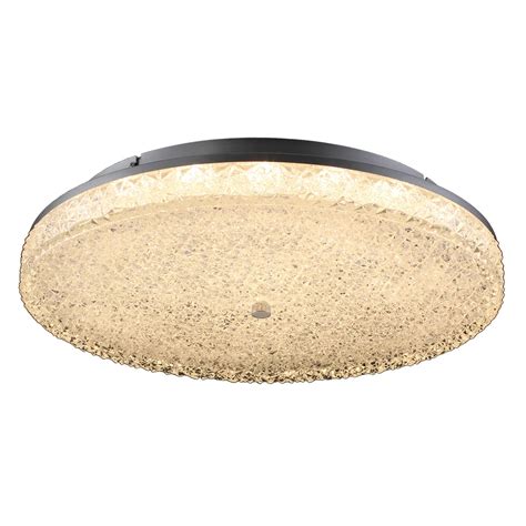 glass flush mount ceiling light