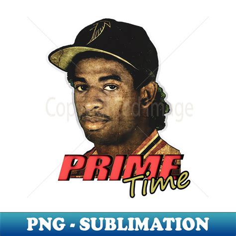 Deion Sanders - Prime Time - Retro PNG Sublimation Digital D - Inspire ...