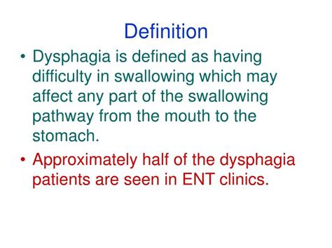 Ppt Dysphagia Powerpoint Presentation Id3669707