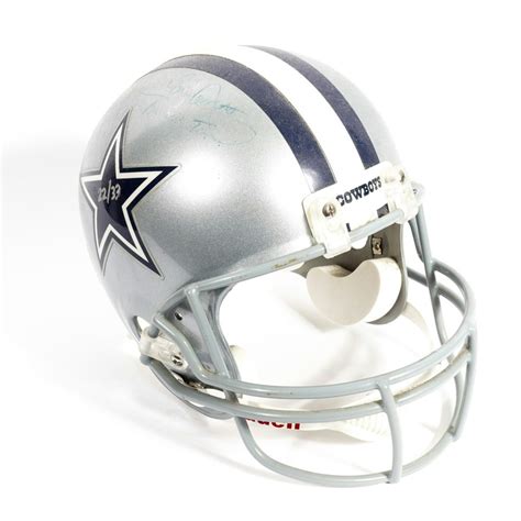 Autographed Dallas Cowboys Replica Football Helmet | EBTH