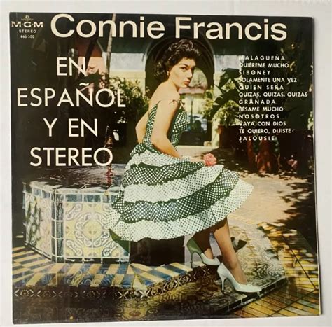 LP ESPAGNOL STÉRÉO Connie Francis Canta En Espaóol Y En Espagne EUR 9