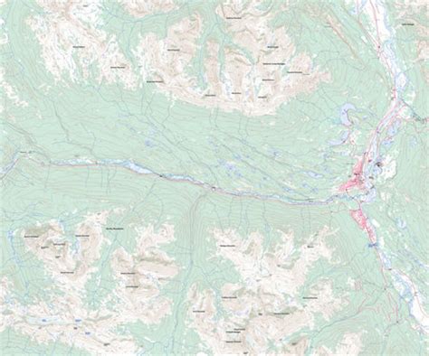 Jasper National Park - Points of Interest Map by Parks Canada | Avenza Maps