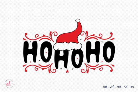 Ho Ho Ho Svg Christmas Svg Cut File So Fontsy