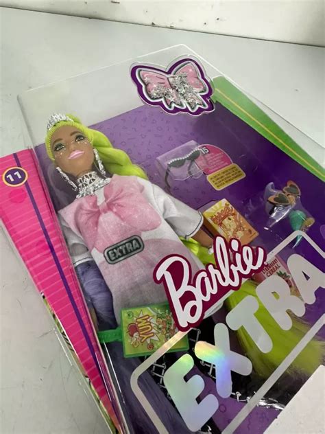 Barbie Extra Lalka Bia A Neonowe Zielone W Osy Lalki Modowe Loombard Pl