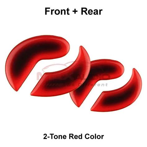 Perodua Aruz Front Rear Steering Night Reflective M D Tone Red