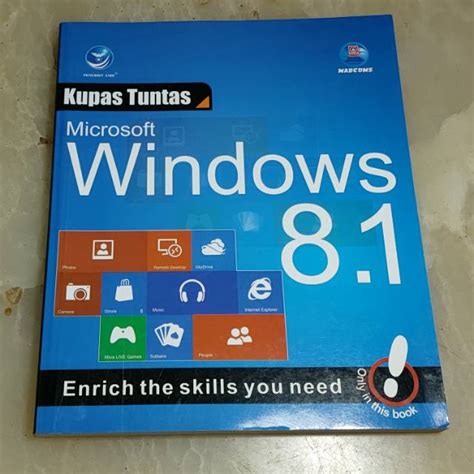 Jual KUPAS TUNTAS MICROSOFT WINDOWS 8 1 MADCOMS Shopee Indonesia