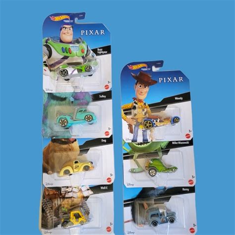 Mattel Hot Wheels Toys Hot Wheels Pixar Movies Set Complete Set Poshmark