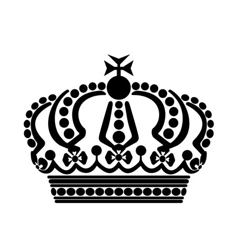 Black Crown PNG Photo