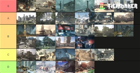 Call of Duty Ghosts Maps Tier List (Community Rankings) - TierMaker