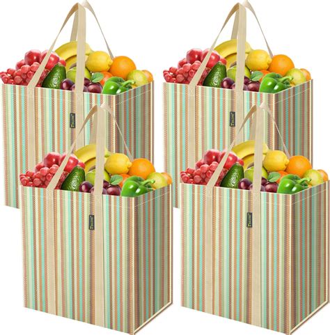 Amazon Pack Of 3 Large Size Gusseted Mercado Bags Mexican Tote