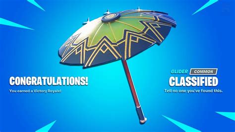 The Fortnite Chapter 2 Season 2 VICTORY UMBRELLA YouTube