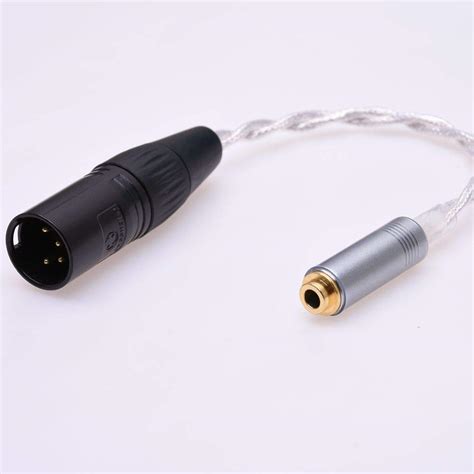 Buy Gagacocc 4pin Xlr Male To 44mm Female Balanced Crystal Clear