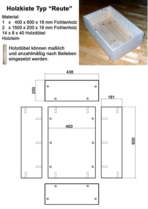 Holzkiste mit Stichsägetisch und Stichsäge selber bauen