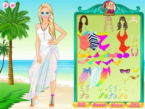 Barbie At Beach Game - Fun Girls Games