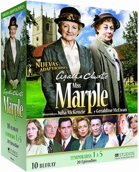 Miss Marple Complete Collection Seasons Blu Ray Uk Region Spanish