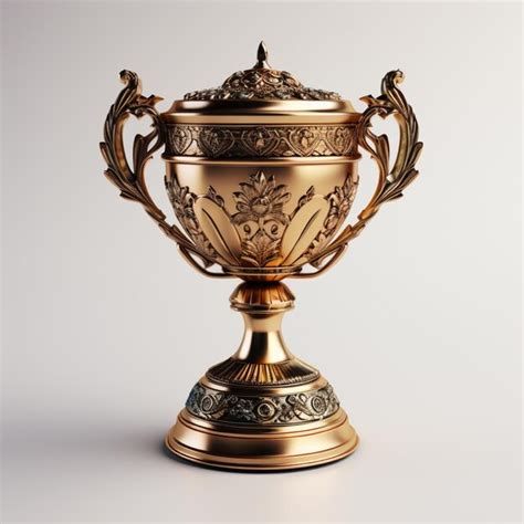 Premium Photo | Golden Trophy Cup