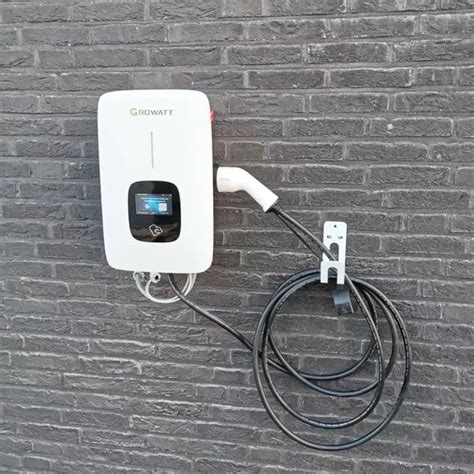 Growatt Kw Ev Solar Power Wall Mounted Dc Charger Fast Charger