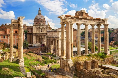 Roman City Square Stock Photo Buildings Stock Photo Free Download