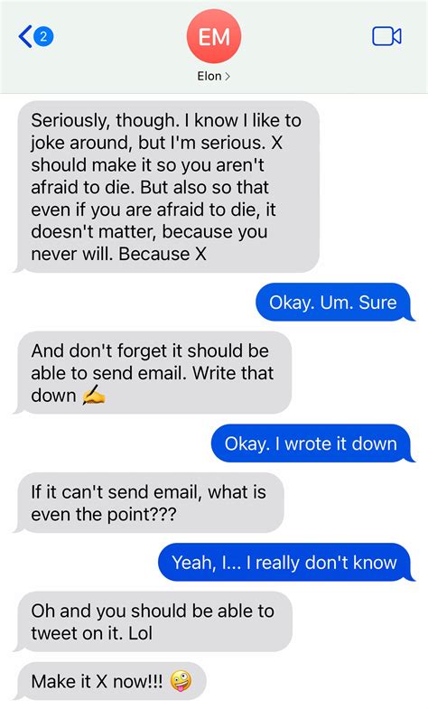 Twitter Is Now X: Text Messages from Elon Musk to His Lead Engineer